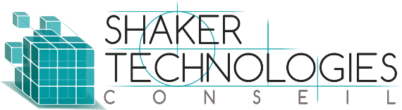 logo shaker technologies : forges logicielles sur mesure