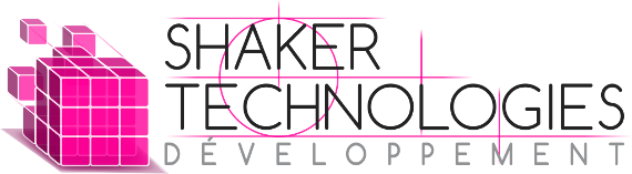logo shaker technologies : forges logicielles sur mesure